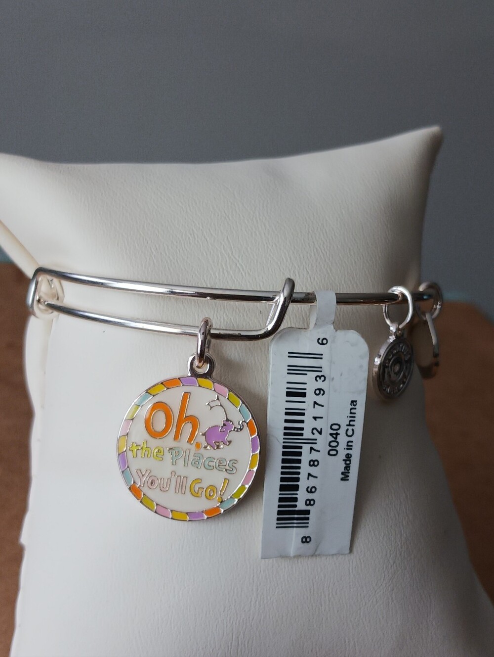 Alex & Ani @ Dr. Seuss “Oh The Places You’ll Go” Charm Bangle New